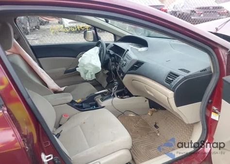 2012 Honda Civic Lx from USA, damaged, VIN 2HGFB2F55CH579992